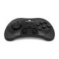 Retro-bit SEGA 2.4G Wireless Pro Controller for Saturn PC Mac Switch Black