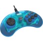 Retro-bit Official SEGA 6-Button Arcade Pad USB per PC Mac Steam Blue