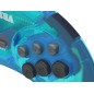 Retro-bit Official SEGA 6-Button Arcade Pad USB per PC Mac Steam Blue