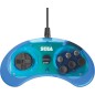 Retro-bit Official SEGA 6-Button Arcade Pad USB per PC Mac Steam Blue