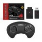 Retro-bit BIG6 2.4G Wireless Arcade Pad for PC Mac Switch Black