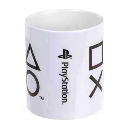 Pyramid America PlayStation B&W Shapes Mug 11oz