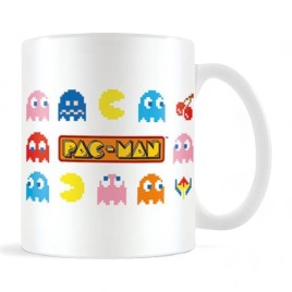 Pyramid America Pac-Man Multi Ceramic Mug 11 oz