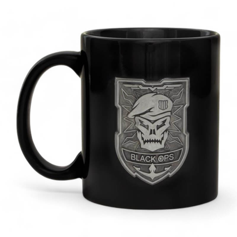 Numskull Official Call Of Duty Black Ops 4 Mug With Metal Logo-Accessories-Pixxelife by INMEDIA