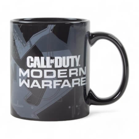 Numskull Official Call Of Duty Modern Warefare Metal Badge Mug