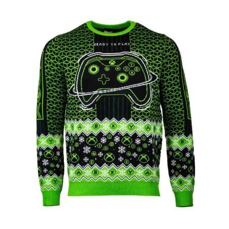 Maglione Natalizio "Ready to Play" Ufficiale Xbox