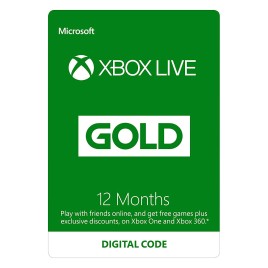 Xbox Live GOLD 12 Mesi