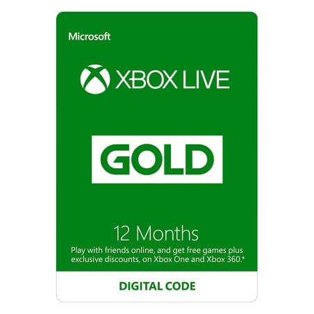 Xbox Live GOLD 12 Mesi