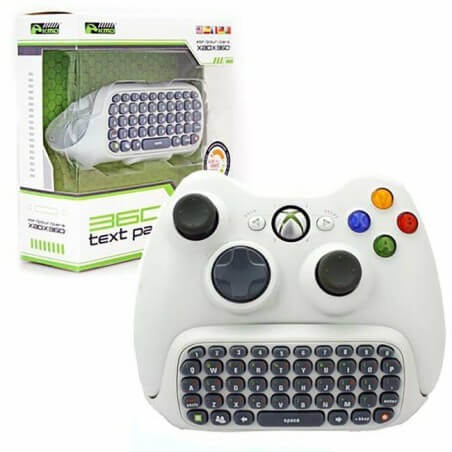 KMD 360 Text Pad Chatpad Xbox360 Bianco