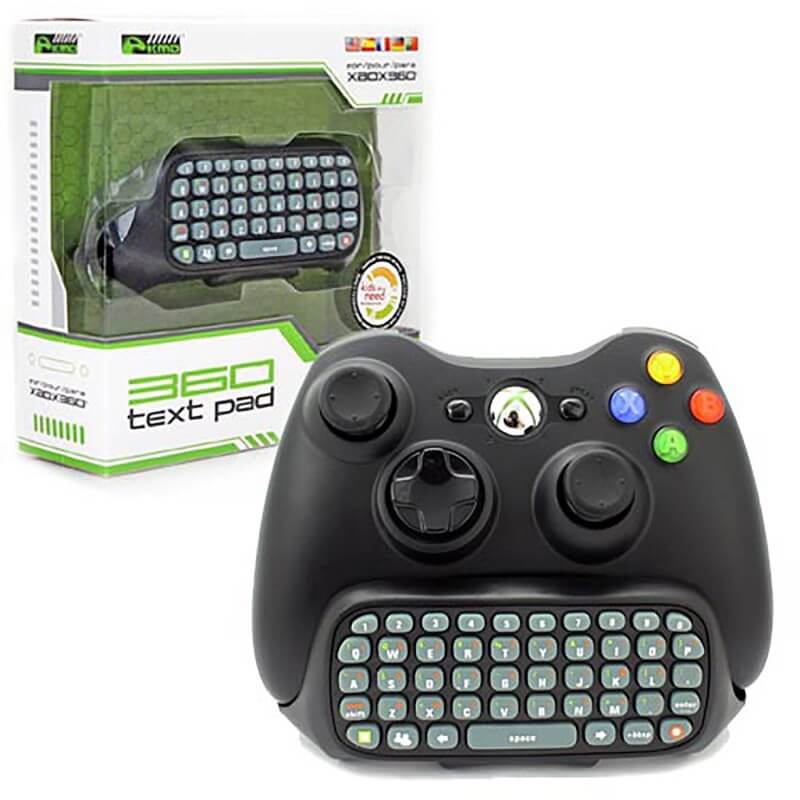 KMD 360 Text Pad Chatpad Xbox360 Black-Xbox 360-Pixxelife by INMEDIA