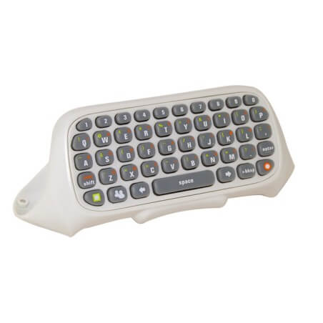 KMD 360 Text Pad Chatpad Xbox360 Bianco