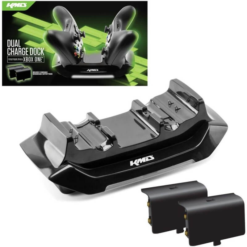 KMD Dual Charge Dock for Xbox One-Xbox One-Pixxelife by INMEDIA