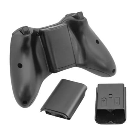 TTX Tech Xbox 360 Replacement Battery Shell Black