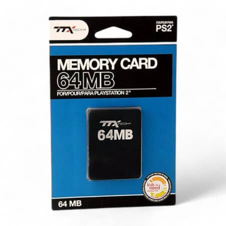 TTX Tech Memory Card 64MB for PS2