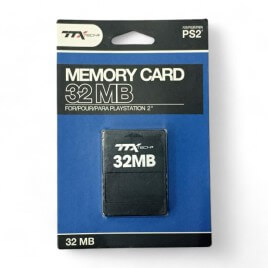 TTX Tech Memory Card 32MB for PS2