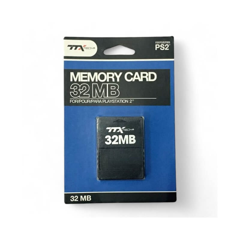 TTX Tech Memory Card 32MB for PS2-PlayStation 2-Pixxelife by INMEDIA