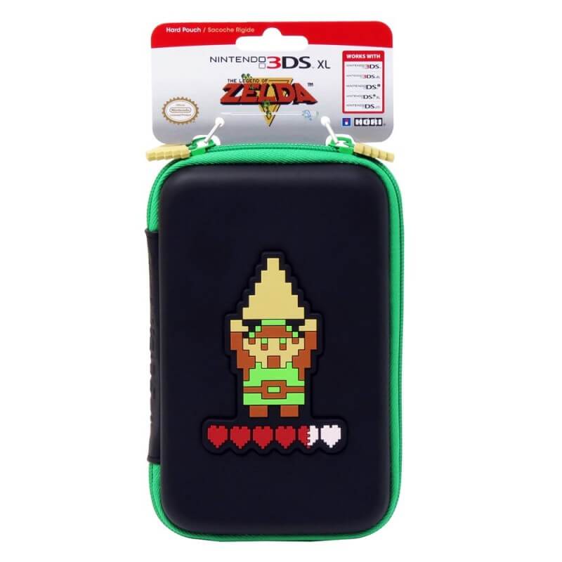 Hori Hard Pouch Zelda for Nintendo 3DS Family-DS/2DS/3DS-Pixxelife by INMEDIA