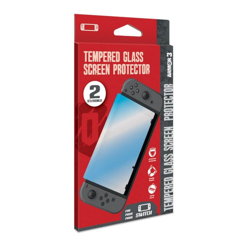 Armor 3 Tempered Glass Screen Protector for Switch-Switch-Pixxelife by INMEDIA