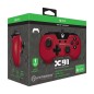 Hyperkin X91 90s Style Controller Xbox Series X/S Xbox One Windows 10/11 Red