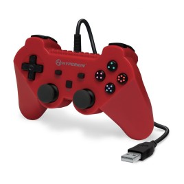 Hyperkin Brave Knight Premium Controller for PS3 PC Mac Red