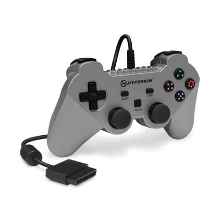 Hyperkin Brave Warrior Premium Controller for PS2 Silver