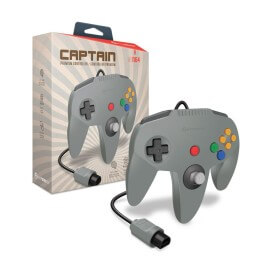 Hyperkin Captain Premium Controller for Nintendo 64 Gray