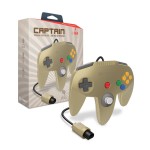 Hyperkin Captain Premium Controller per Nintendo 64 Oro