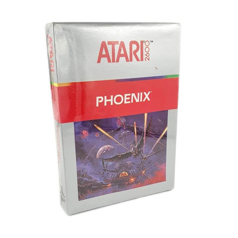 Atari Phoenix Cartridge for Atari 2600-ATARI 2600-Pixxelife by INMEDIA