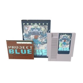 Mega Cat Studios Project Blue Cartuccia per NES