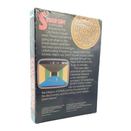 Interphase Sewer Sam Cartridge for Intellivision