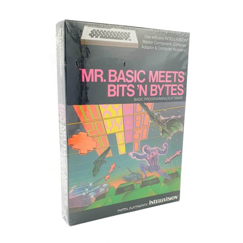 Mattel Electronics Mr. Basic Meets Bits 'n Bytes Cartridge for Intellivision-INTELLIVISION-Pixxelife by INMEDIA