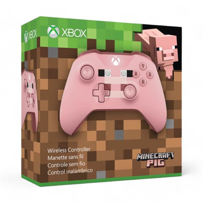 Microsoft Xbox Wireless Controller Minecraft Pig-Xbox One-Pixxelife by INMEDIA