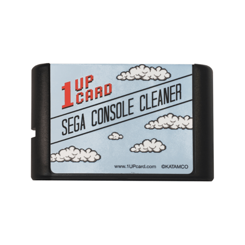 1UPcard Sega Console Cleaner for Mega Drive Genesis-Mega Drive - Genesis-Pixxelife by INMEDIA