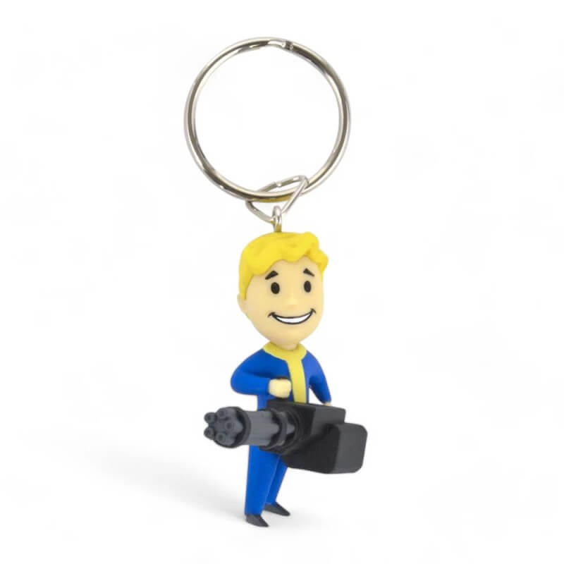 Numskull Official Fallout Vault Boy Big Guns Keychain-Accessories-Pixxelife by INMEDIA