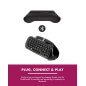 Numskull Bluetooth Wireless Chatpad for PlayStation 4