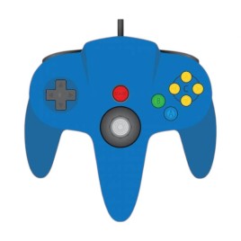 Teknogame Classic Controller for Nintendo 64 Blue