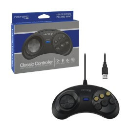 Retrolink Mega Drive Genesis Style USB Classic Controller for PC Mac