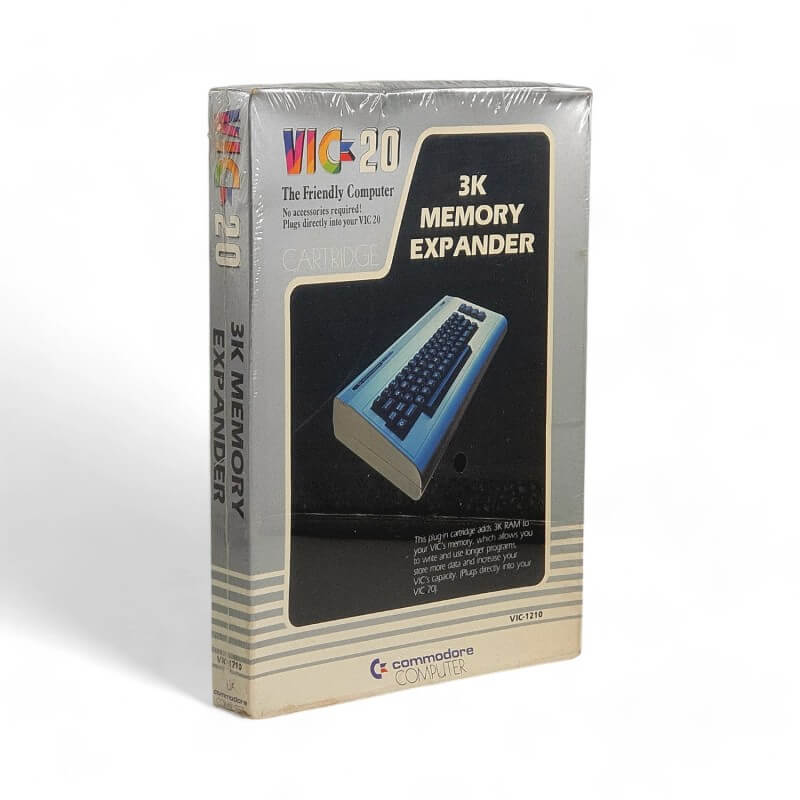 Commodore VIC-1210 3K Memory Expander for Commodore VIC-20-COMMODORE VIC-20-Pixxelife by INMEDIA