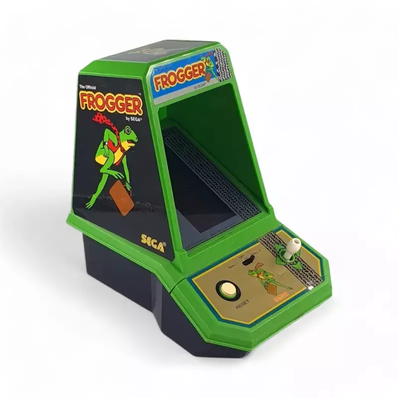 Coleco Frogger by Sega Mini Arcade Tabletop-Cabinati-Pixxelife by INMEDIA