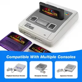 FlashMaster Super ED 3000-in-1 MicroSD Multi Cartridge for SFC SNES